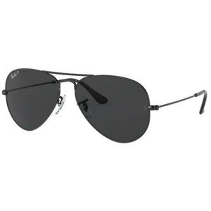 Ray-Ban Aviator Total Black RB3025 Black Polarized